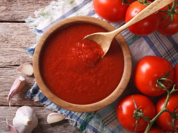 Помидоры хороши для приготовления кетчупа