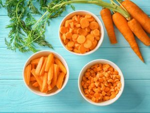 Употребление моркови в первый месяц грудного вскармливания